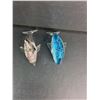 Image 3 : (2) Glass Work Dolphin Figurenes 5.5"