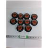Image 1 : (10)Hockey Pucks- Bacardi Gold Logo