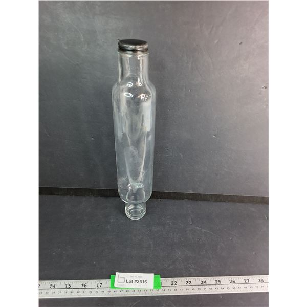 Vintage Glass Ice Water Rolling Pin