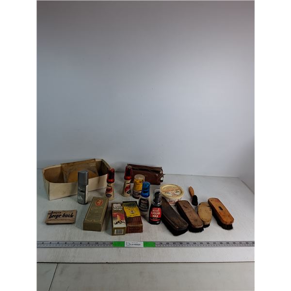 Tack Cleaning Supplies: Soap, Liquid Wax,Mink Oil, Dandy Brushes, Misc