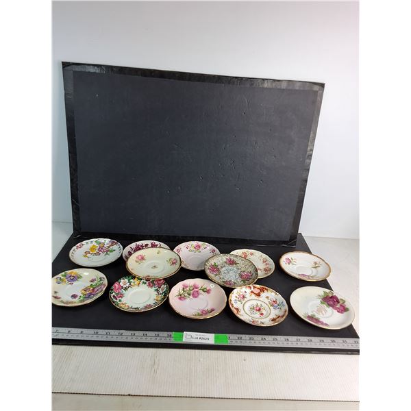 Collection of Vintage, Mix-and-Match China Saucers