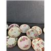 Image 3 : Collection of Vintage, Mix-and-Match China Saucers