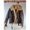Image 1 : *Wolff Faux Fur Faux Leather Winter Jacket - Size 44