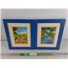 Image 1 : (2) Framed Winnie the Pooh Wall Art Prints 12" x 10"