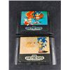 Image 2 : (2) Vintage SEGA Genesis 16 Bit Cartridges - Super Sonic - Cannot Authenticate