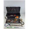 Image 1 : Certified Tool Box, Tool Caddy, Bungee Cords, Combination Wrenches, Needle Nose Pliers, Misc