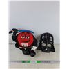 Image 1 : M&Ms Star Wars Plush Toy, Star Wars Darth Vader Kids Mask