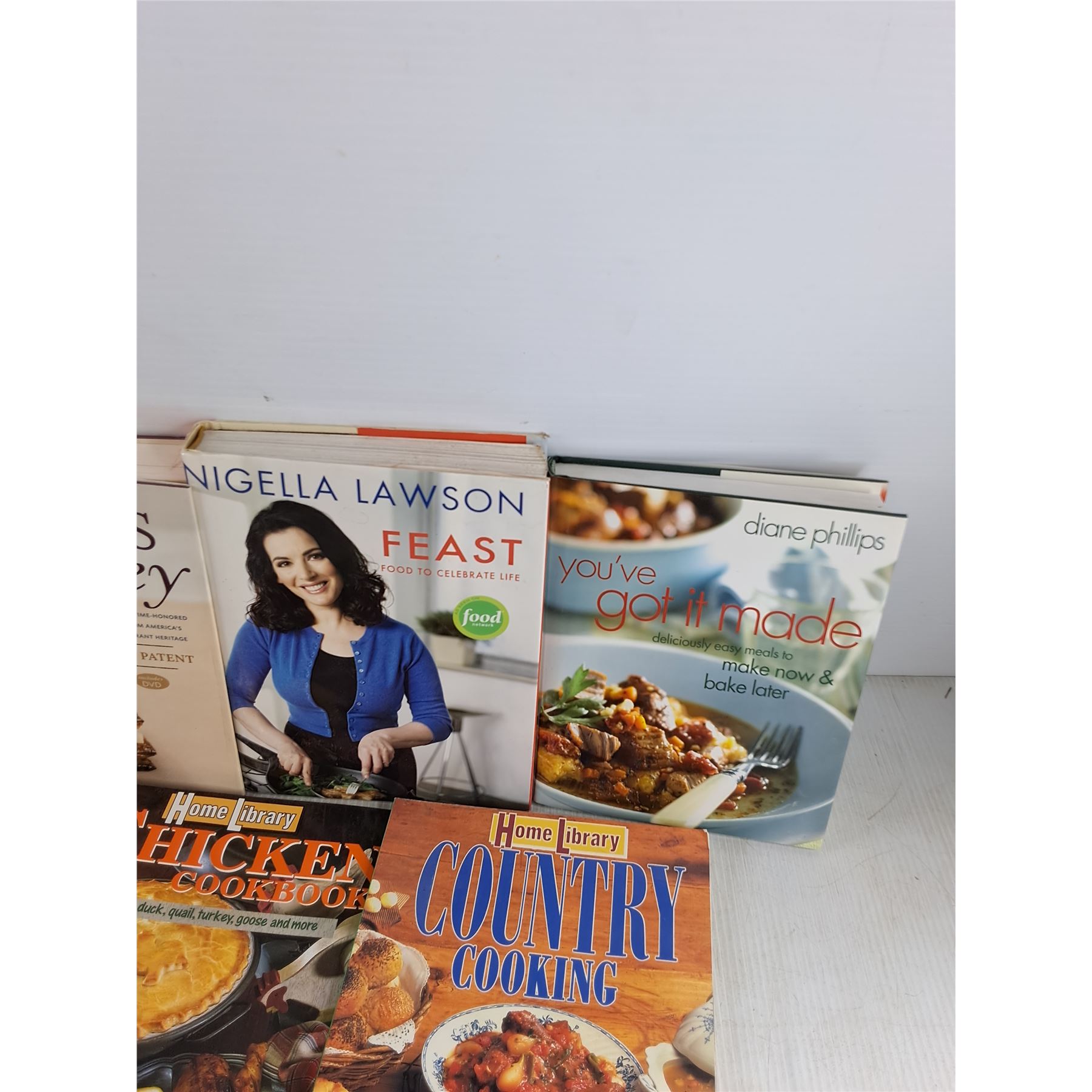 (8) Cookbooks A Bakers Odyssey, Home Library, Nigella Lawson