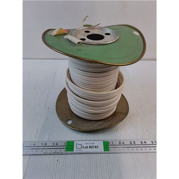 Partial Roll of Copper Wire