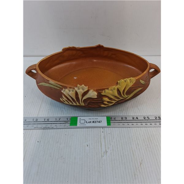 Vintage Roseville Console Bowl