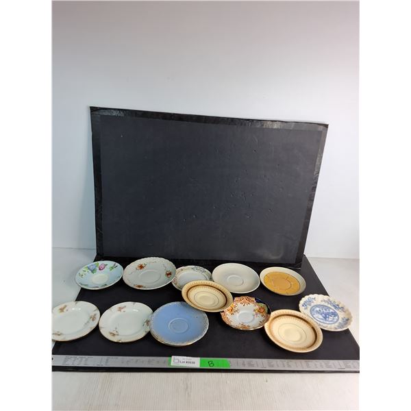 Collection of Vintage, Mix-and-Match China Saucers