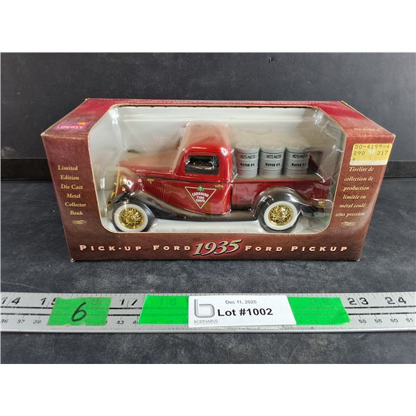 1935 Die Cast Limited Edition Collector Bank Ford Pickup Truck