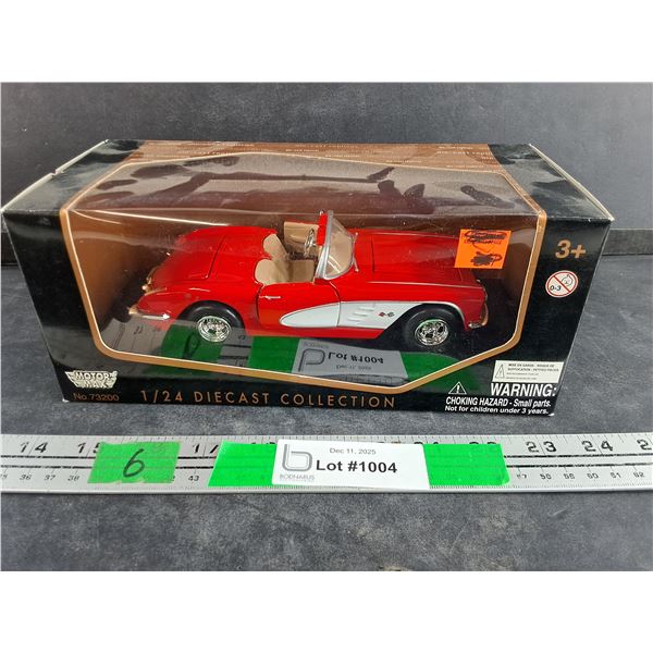 1/24 Die Cast 1959 Chevrolet Corvette