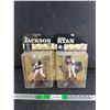 Image 1 : Bo Jackson & Nolan Ryan Baseball Figures - Royals, Rangers