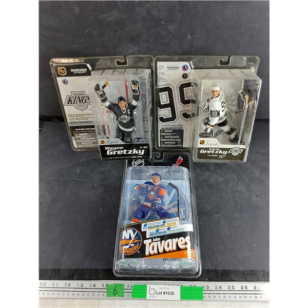 NHL & McFarlane Hockey Figures - Wayne Gretzky & John Tavares