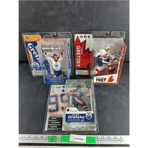 McFarlane & NHL Wayne Gretzky Hockey Figures