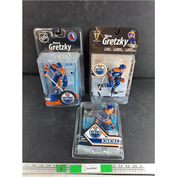 NHL & Vintage Hockey Figures- Wayne Gretzky & Jordan Eberle