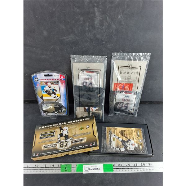 Sidney Crosby & Ryan Smyth Collectible Lot/NHL Memorabilia Bundle