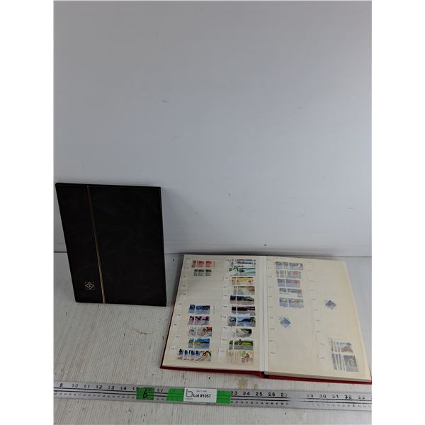 Empty Stamp Album & Canada Post Stamp Album