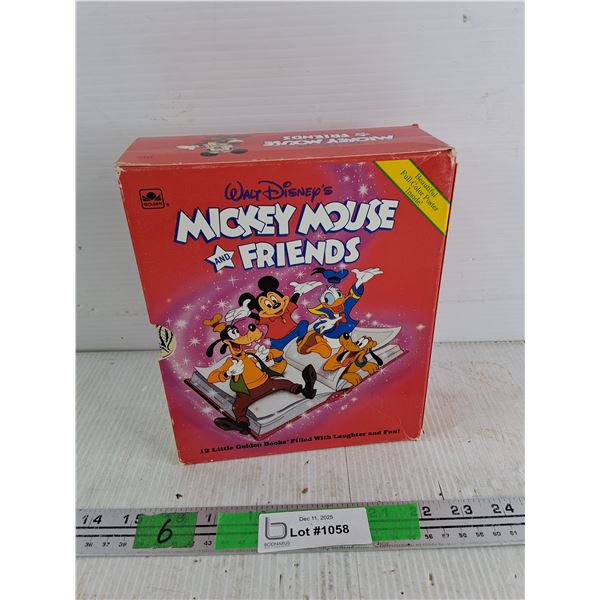 Walt Disney Mickey Mouse & Friends Book Collection