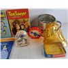 Image 4 : Looney Tunes Pendulum Table Clock, Kids Books, Flour Sifter, Disney Dreamtime Carousel, Misc