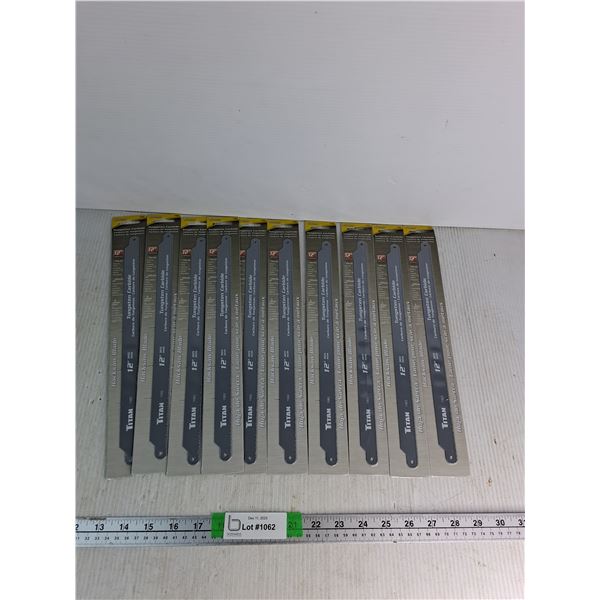 (10) 12" Titan Tungsten Carbide NIB