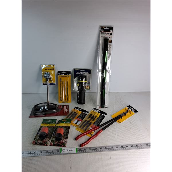 Vaper 6" Air Blow Gun, Titan Pry Tool Spudger Set, Impact Wobble Socket Adapter Set, Stubby & Wobble
