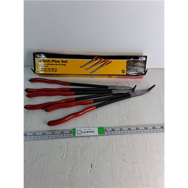 16" Titan Plier Set NIB