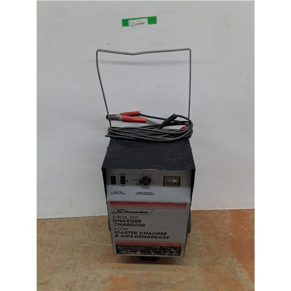 * Shumacher 12 V Battery Charger, As Is, Cannot Ship