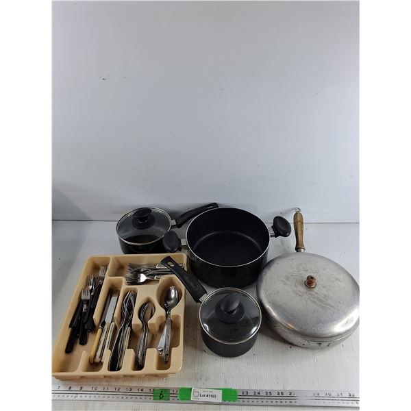 Cutlery, Cooking Pots