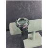 Image 2 : Acqua Digital Watch, Working, Black with Green Accents