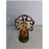 Image 3 : Vintage Wilesco Tin Wind-up Ferris Wheel Toy