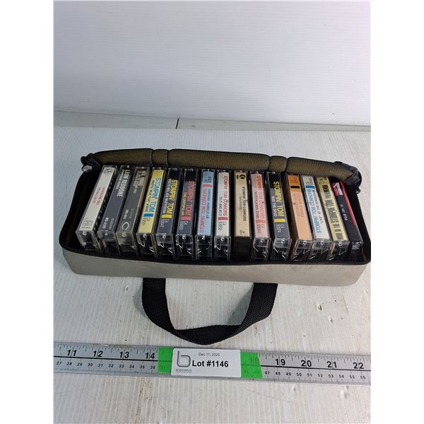 Bag of Vintage Cassettes- As Is