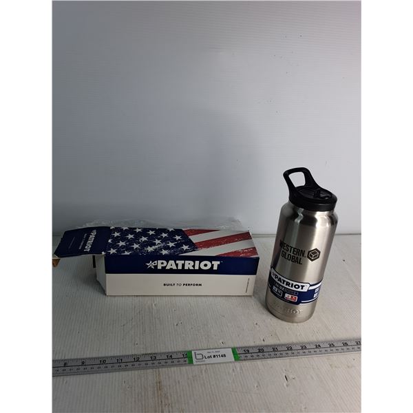 Western Global Water Bottle- Patriot, 36 Oz