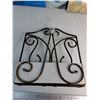 Image 3 : (2) Books, Iron Cook Book Holder