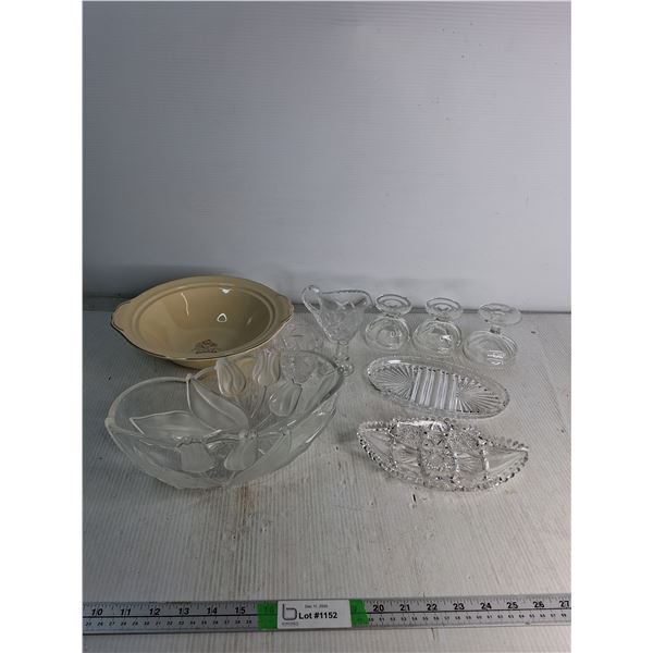 Assorted Glass Dishes