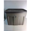 Image 4 : (2) Tote Bin - Rubbermaid, H 16", L 19" W 12"- Cannot Ship