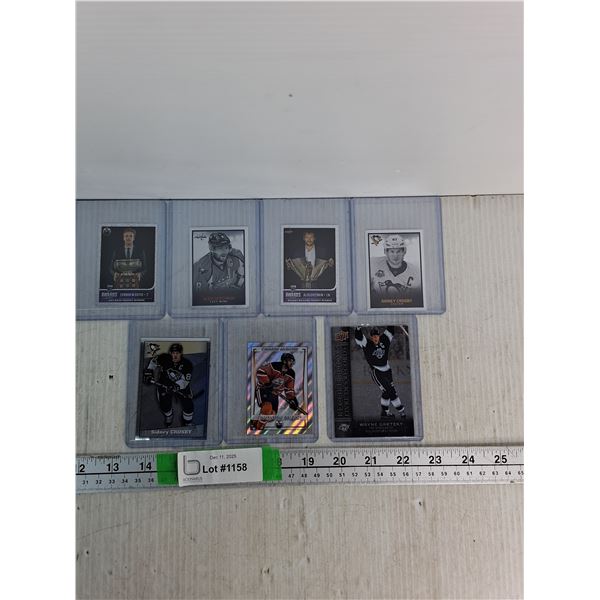 (7) Hockey Cards- Rookies- Cannot Authenticate