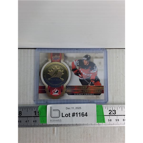 Hockey Card- Sidney Crosby Rookie Team Canada Olympics- Cannot Authenticate