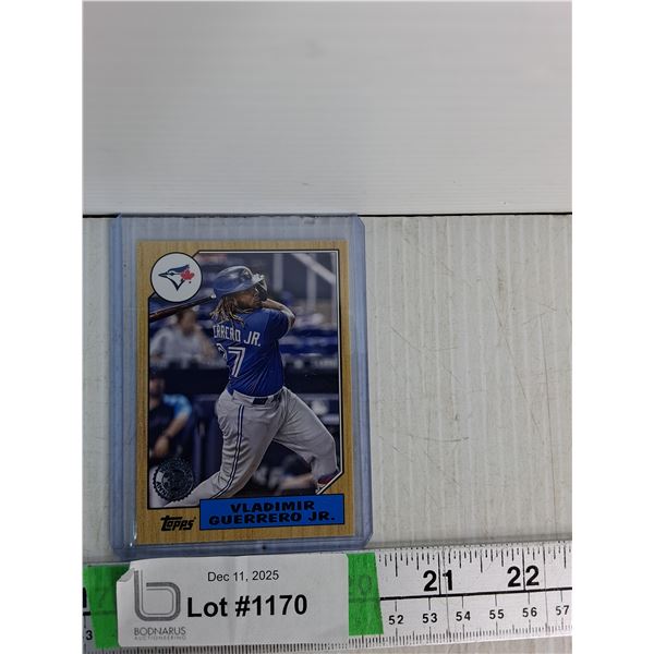 Baseball Card- Vladimir Guerrero Jr- Cannot Authenticate