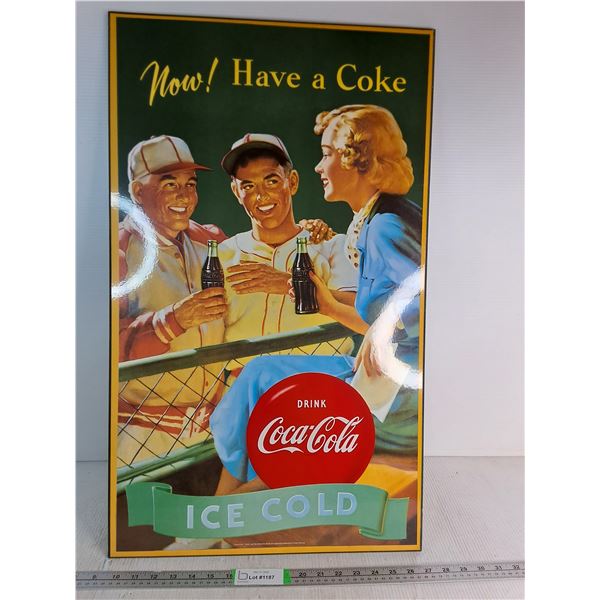 Now Have A Coke Wall Decor Approx 29 3/4" x 18"