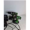 Image 2 : Hitachi 18v Drill Driver And Impact Wrench With Batteries And Charger