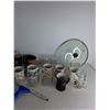 Image 3 : (20)Various Sizes Of Mugs And Glasses, Plastic Window Squeegee, Pot Lid Approx 12"