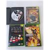 Image 3 : (8) Xbox Games- Virtual Pool, Crash Nitro Kart, 007 Everything or Nothing, Misc.