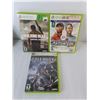 Image 3 : (7) Xbox 360 Games- The Walking Dead, Call of Duty, Tiger Woods PGA Tour 14, Misc.