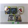 Image 1 : (5) Xbox 360 Games- EA Sports NHL 09, Halo Wars, Perfect Dark Zero, Misc.