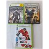 Image 2 : (5) Xbox 360 Games- EA Sports NHL 09, Halo Wars, Perfect Dark Zero, Misc.