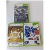 Image 2 : (6) Xbox 360 Games- Halo, Call of Duty 4, World Series Poker, Misc.