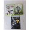 Image 3 : (6) Xbox 360 Games- Halo, Call of Duty 4, World Series Poker, Misc.