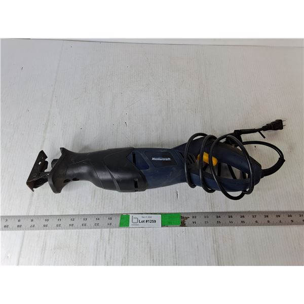 Mastercraft Compact Reciprocating Saw- Powers On